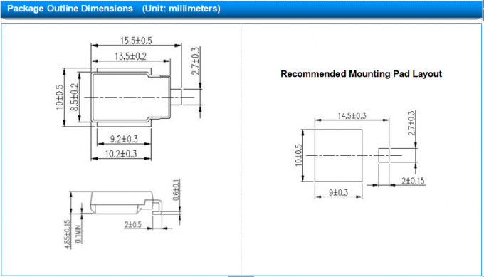 Surface Mount TVS Circuit Protection Components SM8S28AG AEC-Q101 For Automotive 0