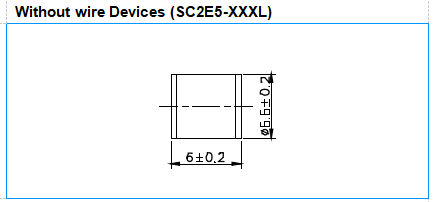 2-Electrode Ceramic Gas Tube Arrester GDT 5KA Surge Capability SC2E5-600L 2