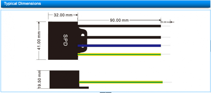 220Vac SPD Surge Protection Device 20kV Vn SC-20KVC-277 For Traffic Lighting 2