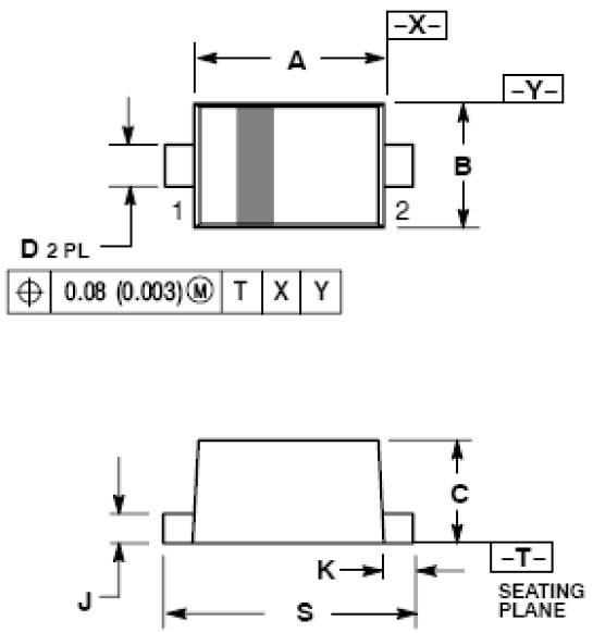 SOD-523 ESD Protection Diode Array SE12D5V11GW Low Clamping Voltage 25V 5