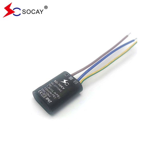 SC-10KV-277 Surge Protection Device IP67 10kA 20kA 10kV 20kV For LED Lights 2
