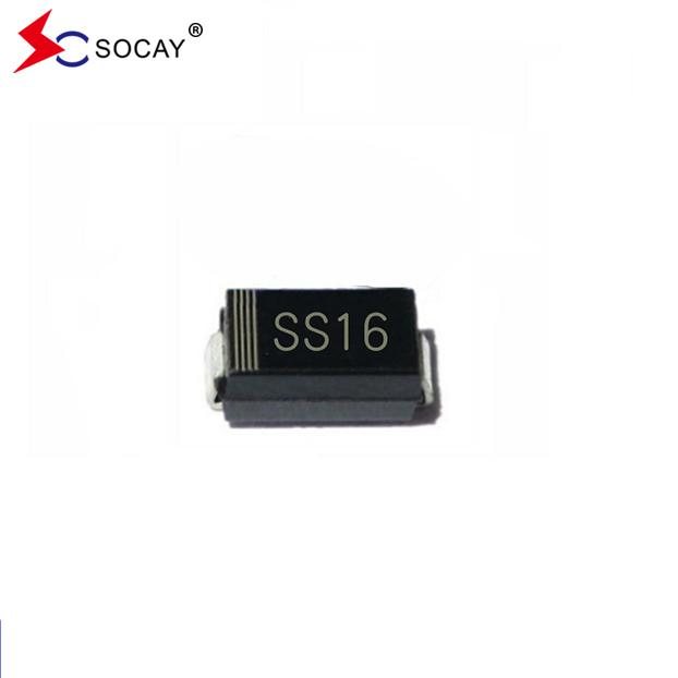 SMD Package 60V Schottky Rectifier SS16A Schottky Diode DO-214AC 1