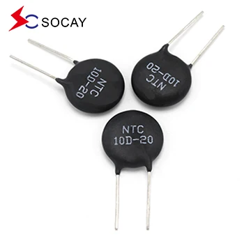 SOCAY Power NTC Thermistor MF72-SCN10D-9 10Ω 9mm Imax Wide Resistance Range 3