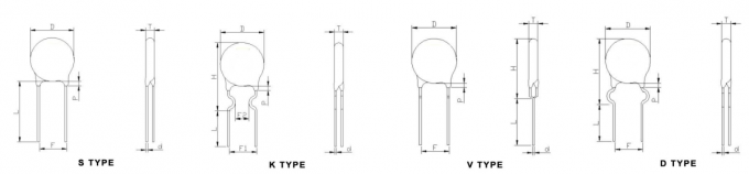 SOCAY Power NTC Thermistor MF72-SCN10D-9 10Ω 9mm Imax Wide Resistance Range 2