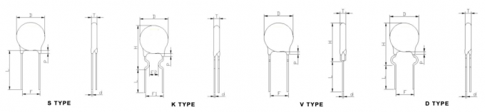 SOCAY Power NTC Thermistor MF72-SCN8D-13 8Ω 13mm Imax Wide Resistance Range 4