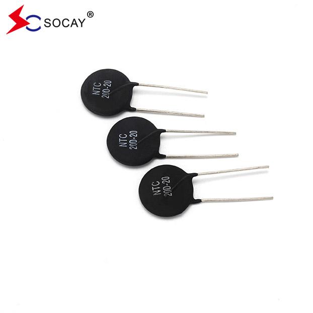 SOCAY Power NTC Thermistor MF72-SCN20D-20 20Ω 20mm Imax Wide Resistance Range 7