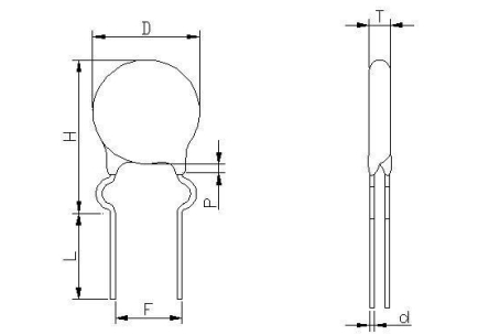 SOCAY High Accuracy Temperature Sensor NTC Thermistor MF72-SCN2.5D-15 2.5ohm 15mm 3