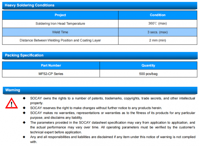 MF52-CP Serise MF52-103F3380FBCP Pearl Shape Temperature Measurement Ntc / Ntc Thermistor 6