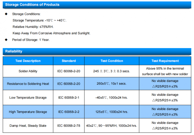 MF52-CP Serise MF52-103F3380FBCP Pearl Shape Temperature Measurement Ntc / Ntc Thermistor 4