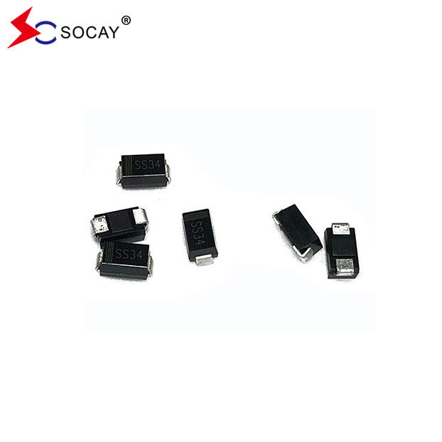 30V 3A 100A 500pF Schottky Barrier Diode SS33A in DO-214AC(SMA) Package 0