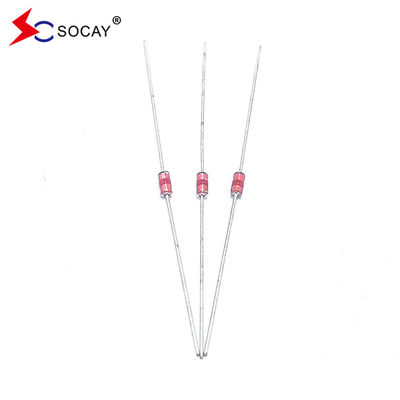 Axial Lead Glass Discharge Tube SCA-141N 1.0pF 8/20μS 500A Spark Gap Protectors