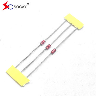 quality Axial Lead Glass Discharge Tube SCA-141N 1.0pF 8/20μS 500A Spark Gap Protectors factory