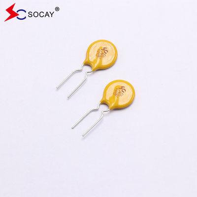 Radial Lead PPTC Resettable Fuse SC60-090CW0D I hold 0.9A Maximum Voltage 60Vdc