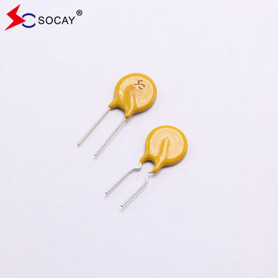 China Radial Lead PPTC Resettable Fuse SC60-090CW0D I hold 0.9A Maximum Voltage 60Vdc