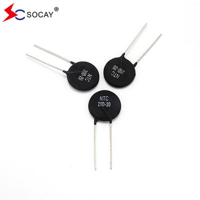China SOCAY Power NTC Thermistor MF72-SCN20D-20 20Ω 20mm Imax Wide Resistance Range