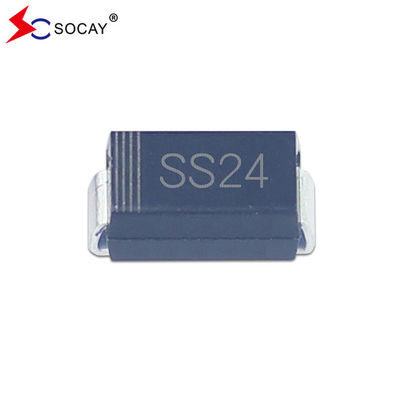 SMA Package Schottky Rectifier SS24A Schottky Barrier Diode VRRM 40V 2A DO-214AC