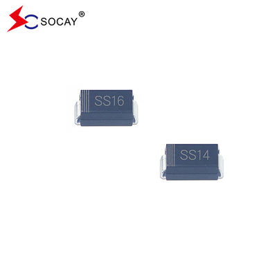 China SOCAY SS16A Surface Mount Schottky Barrier Rectifiers 40A Peak forward Surge Current