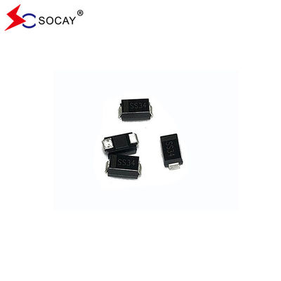 China Socay SS35A Compact Schottky Barrier Diode in DO-214AC Package with 50V Maximum Repetitive Peak Reverse Voltage