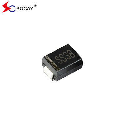 China Socay 3A Surge Current SS38B Schottky Barrier Rectifiers DO-214AA(SMB) Package